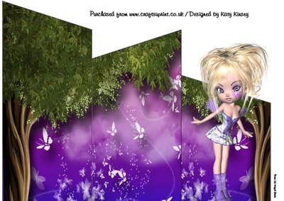 Matilda Fairy Cascade Card