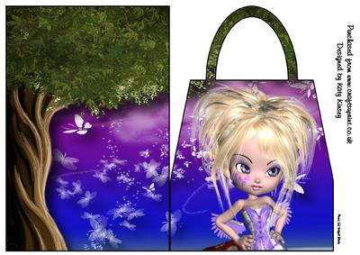 Matilda Fairy Handbag Card