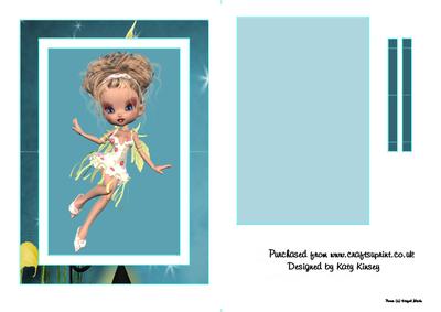 Phoebe Fairy Flip Card Sheet
