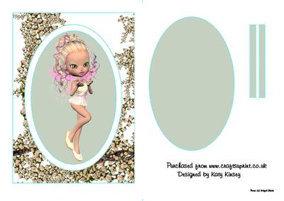 Amber Fairy Flip Card Sheet