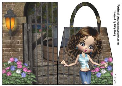 Bronwen Handbag Card