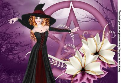 Witching Hour A4 Card Front #3