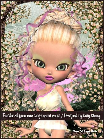 Amber Fairy A4 Pyramage Card Kit