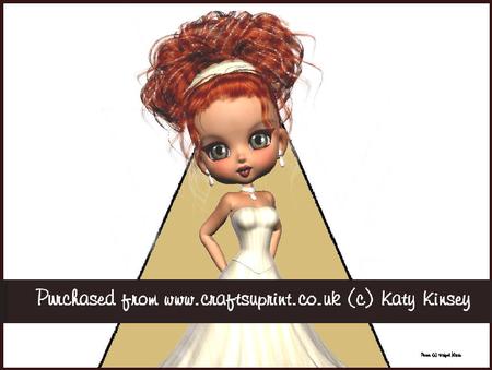 Jasmine 3D Stand Up Pyramid Card Kit