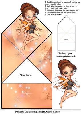 Kayleigh Fairy Pop Up Spring Card