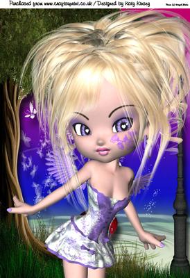 Matilda Fairy A4 Card Front