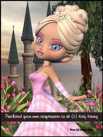Princess Lily A4 Tunnel Card Kit