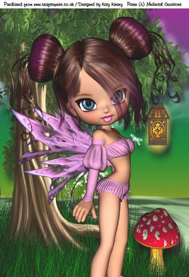 Lunette Fairy A4 Card Front