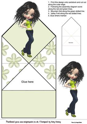 Lizzie Pop Up Spring Card