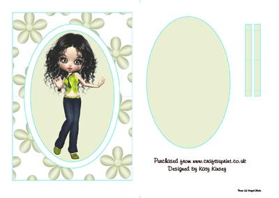 Lizzie Flip Card Sheet