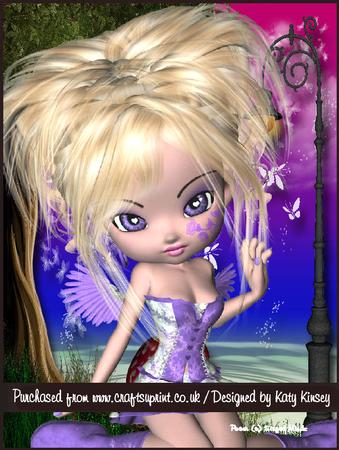Matilda Fairy A4 Pyramage Card Kit