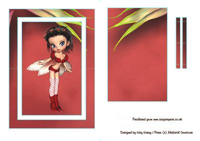 Rosebud Fairy Flip Card Sheet