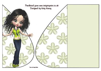 Lizzie Tear Drop Card