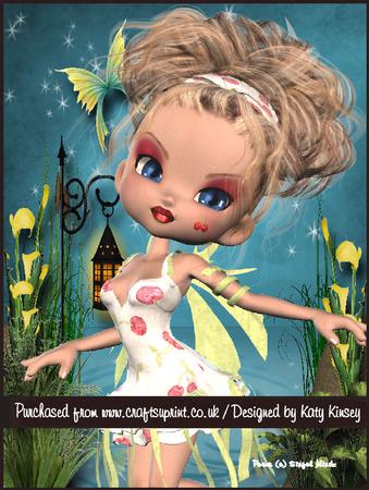 Phoebe Fairy A4 Tunnel Card Kit