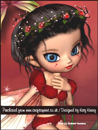 Rosebud Fairy A5 Pyramage Card Kit