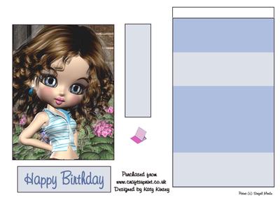 Bronwen Easel Card