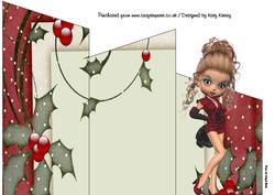 Christmas Wishes Cascade Card