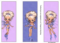 Sugar Plum Fairy Set of 3 Bookmarks