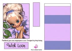 Sugar Plum Fairy Easel Card