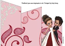 Your Wedding Day Cascade Card