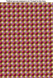 Jewelled Quilt in Red and Purple Backing Paper