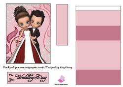Your Wedding Day Easel Card
