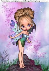 Lola Fairy A4 Card Front