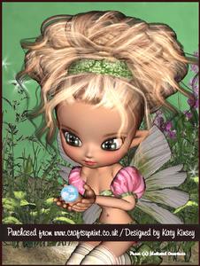 Zoe Fairy A4 Pyramage Card Kit