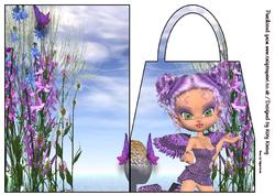 Sadie Fairy Handbag Card