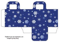 Snowflake Storm Gift Bag