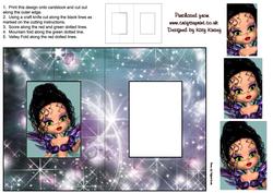 Nina Fairy Foldback Card with Simple Pyramage