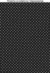 Glitter Stars in Black Backing Paper