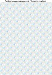 Irridescent Bubbles Backing Paper