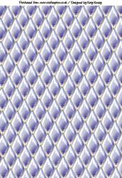 Blue and White Teardrop Backing Paper