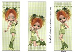Sian Set of Three Bookmarks