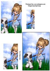 Little Bo Peep Pyramage Sheet