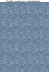 Blue Stars Backing Paper