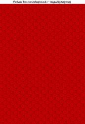 Small Red Swirls Backing Paper