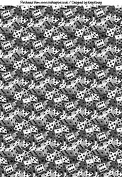 Dice Backing Paper