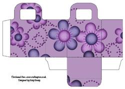 Violet Blooms Gift Bag