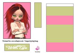 Arlene Easel Card