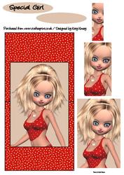 Christina Over the Edge Card with Simple Pyramage