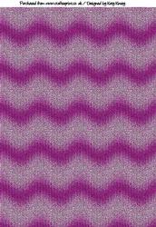 Pink Wavy Knit Backing Paper