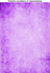 Grape Swirl Backing Paper