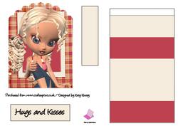 Jemima Easel Card