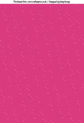 Hot Pink Fairy Dust Backing Paper