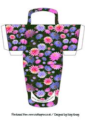 Waterlillies Handbag Shaped Gift Box