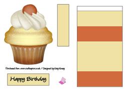 Cupcake Easel Card