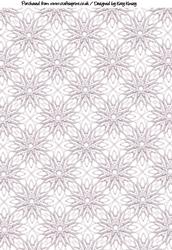 Crystal Snowflakes Backing Paper