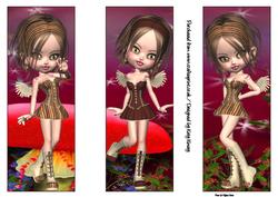 Hope Fairy Set of Three Bookmarks